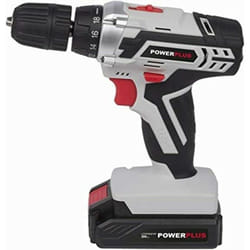 Powerplus - Power Plus POWC1071 - Trapano avvitatore, batteria 20 v Li-ion, colore grigio