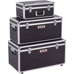 Custodia in alluminio 3 in 1 KREATOR Riponi ordinatamente tutti i tuoi strumenti piccoli e più grandi, apparecchiature fotogr ...