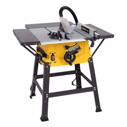 Banco sega circolare POWER X Appoggia comodamente le tue tavole di legno sul grande tavolo di questa sega da tavolo Powerplus ...