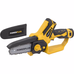 Mini Motosega a batteria PowerPlus può essere utilizzata con una sola mano. Caratteristiche Tecniche: -Lunghezza Totale: mm.4 ...