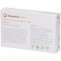Metagenics Vitamina D 1000 U.I. Integratore con Vitamina D 84 Compresse Masticabili - Vista aggiuntiva 4