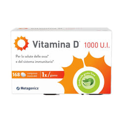 Metagenics Vitamina D 1000 U.I. 168 Compresse Masticabili