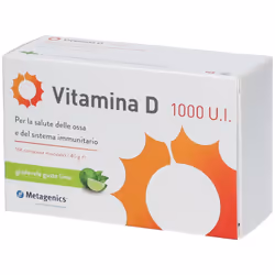 Metagenics Vitamina D 1000 U.I. 168 Compresse Masticabili