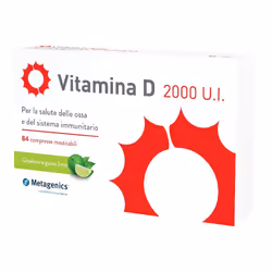 Metagenics Vitamina D è un integratore alimentare utile per la salute delle ossa e del sistema immunitario.