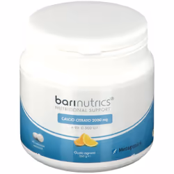 Metagenics Barinutrics Calcio Integratore per Ossa Gusto Agrumi 90 Compresse Masticabili