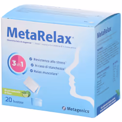 MetaRelax Integratore per Stress e Stanchezza 20 Bustine