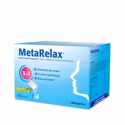 MetaRelax Integratore per Stress e Stanchezza 40 Bustine