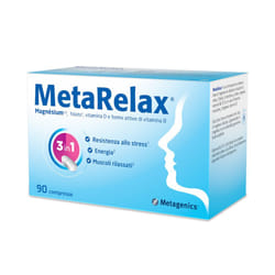 MetaRelax Integratore per Stress e Stanchezza 90 Compresse