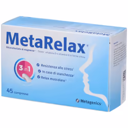 MetaRelax Integratore per Stress e Stanchezza 45 Compresse