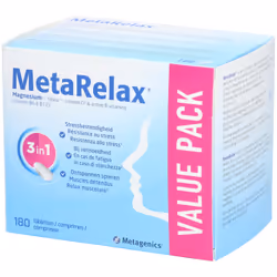 MetaRelax Integratore per Stress e Stanchezza 180 Compresse