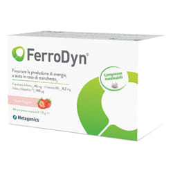 Ferrodyn Integratore con Ferro 84 Compresse Masticabili