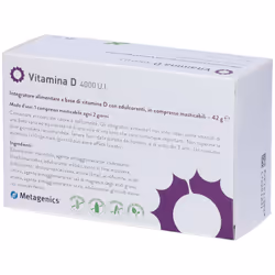 Metagenics Vitamina D 4000 U.I. 168 Compresse Masticabili - Vista aggiuntiva 4