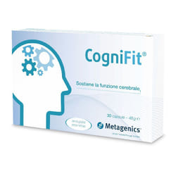 Metagenics Cognifit Integratore per Funzione Cerebrale 30 Capsule