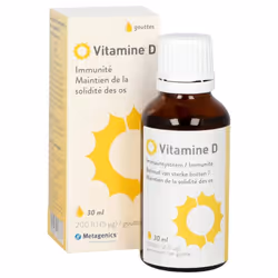Vitamina D Liquido è un integratore alimentare di vitamina D utile per la salute di ossa e sistema immunitario