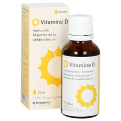 Metagenics Vitamina D Liquido Integratore con Vitamina D per Adulti e Bambini 30ml