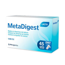 Metagenics Metadigest Lacto Integratore per la Digestione del Lattosio 45 Capsule