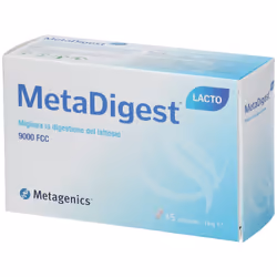 Metagenics Metadigest Lacto Integratore per la Digestione del Lattosio 45 Capsule