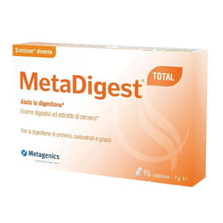 Metagenics Metadigest Total Integratore per la Digestione 15 Capsule