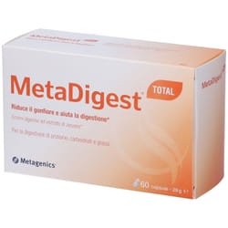 Metagenics Metadigest Total Integratore per la Digestione 60 Capsule