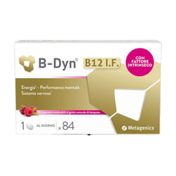 Metagenics B-Dyn Integratore Vitamina B12 Gusto Lampone 84 Compresse Masticabili