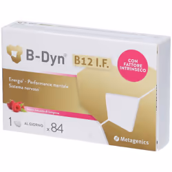 Metagenics B-Dyn Integratore Vitamina B12 Gusto Lampone 84 Compresse Masticabili