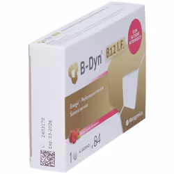 Metagenics B-Dyn Integratore Vitamina B12 Gusto Lampone 84 Compresse Masticabili