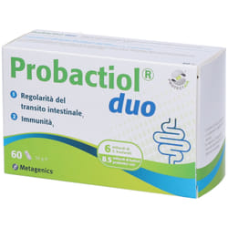 Metagenics Probactiol Duo Integratore per Intestino Formato Convenienza 60 Capsule