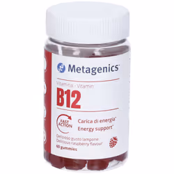 Metagenics Vitamina B12 è un integratore alimentare contenente vitamina B12 e vitamina B6 utile per contribuire al normale me ...