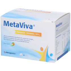 Metaviva Integratore Magnesio Potassio e Vitamina C 40 Bustine