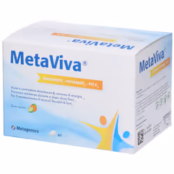Metaviva Integratore Magnesio Potassio e Vitamina C 40 Bustine - Vista aggiuntiva 3