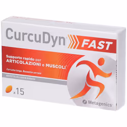 CurcuDyn Fast è un integratore alimentare con Curcuma longa e Boswellia serrata, supportato dalla tecnologia SPEEDTECH per un ...