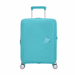 American Tourister Sounbox Spinner Expandable (4 wheels) 55cm Trolley Guscio rigido Blu 35,5 L Polipropilene (PP) - Vista aggiuntiva 4