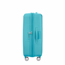 American Tourister Sounbox Spinner Expandable Valigia Guscio rigido Blu 71,5 L Polipropilene (PP) - Vista aggiuntiva 5