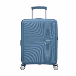 American Tourister Soundbox Trolley Guscio rigido Blu 35,5 L Polipropilene (PP) - Vista aggiuntiva 4