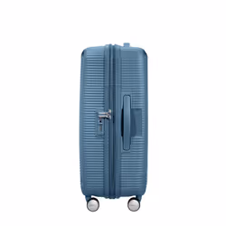 American Tourister Soundbox Trolley Guscio rigido Blu 71,5 L Polipropilene (PP) - Vista aggiuntiva 4