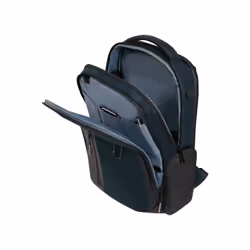 Samsonite Biz2go Backpack 15.6" zaino City backpack Nero, Blu Tessuto, Polietilene tereftalato (PET) - Vista aggiuntiva 4