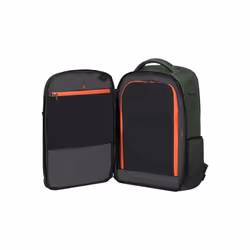 Samsonite Biz2go Backpack daytrip 15.6" zaino City backpack Nero, Verde Tessuto, Polietilene tereftalato (PET) - Vista aggiuntiva 4