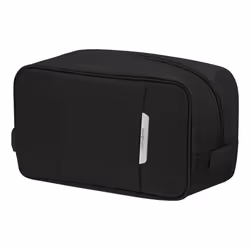 Samsonite Respark Toilet Kit Tessuto, Poliestere, Plastica riciclata Nero Unisex Borsa a mano