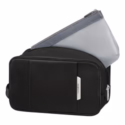 Samsonite Respark Toilet Kit Tessuto, Poliestere, Plastica riciclata Nero Unisex Borsa a mano - Vista aggiuntiva 6
