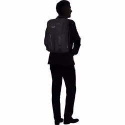 Samsonite Urban-Eye zaino Zaino casual Nero Nylon, Polietilene tereftalato (PET) - Vista aggiuntiva 2