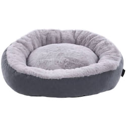 Cuccia per Animali Domestici Suza Rotonda 50x50x15 cm Grigia Flamingo