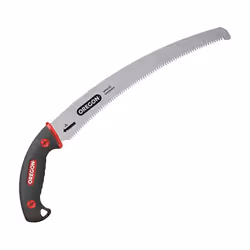 Sega a mano curva 33 CM/13" Impugnatura robusta Fodero per lama incluso Placcatura in cromo per evitare la corrosione Lama ca ...