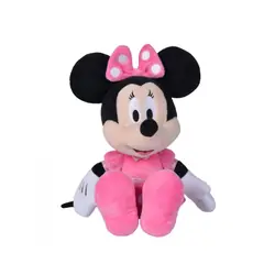 Peluche Disney Minnie Abito Fucsia 25 cm. SIMBA