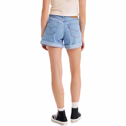 Shorts Levis Rolled 80S Mom Shorts Blu - 24