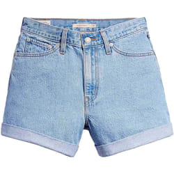 Shorts Levis Rolled 80S Mom Shorts Blu - 25
