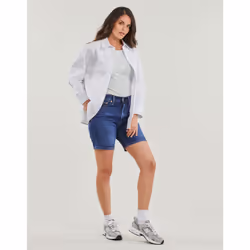 Shorts Levis RIBCAGE BERMUDA SHORT Blu - 26 - Vista aggiuntiva 3