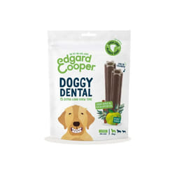 Edgard Cooper Doggy Dental per Cani Large con Menta e Fragole da 7 Stick