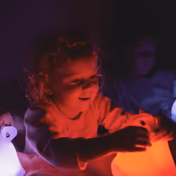 KIDYWOLF Elephant luce da notte per bambino Libera installazione Bianco LED - Vista aggiuntiva 4