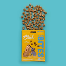 Edgard & Cooper Bites - Turkey and Chicken Cane Premio Pollo, Turchia 50 g
