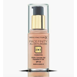 Max Factor Facefinity All Day Flawless 3 In 1 Bottiglia Liquido 45 Warm Almond